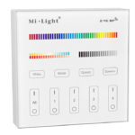 Led dimmer Touch | RGB+CCT| 4-zone smart paneel | baterij